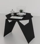 Gorillz `Hive Side Table – Black – 8720572051270 -8